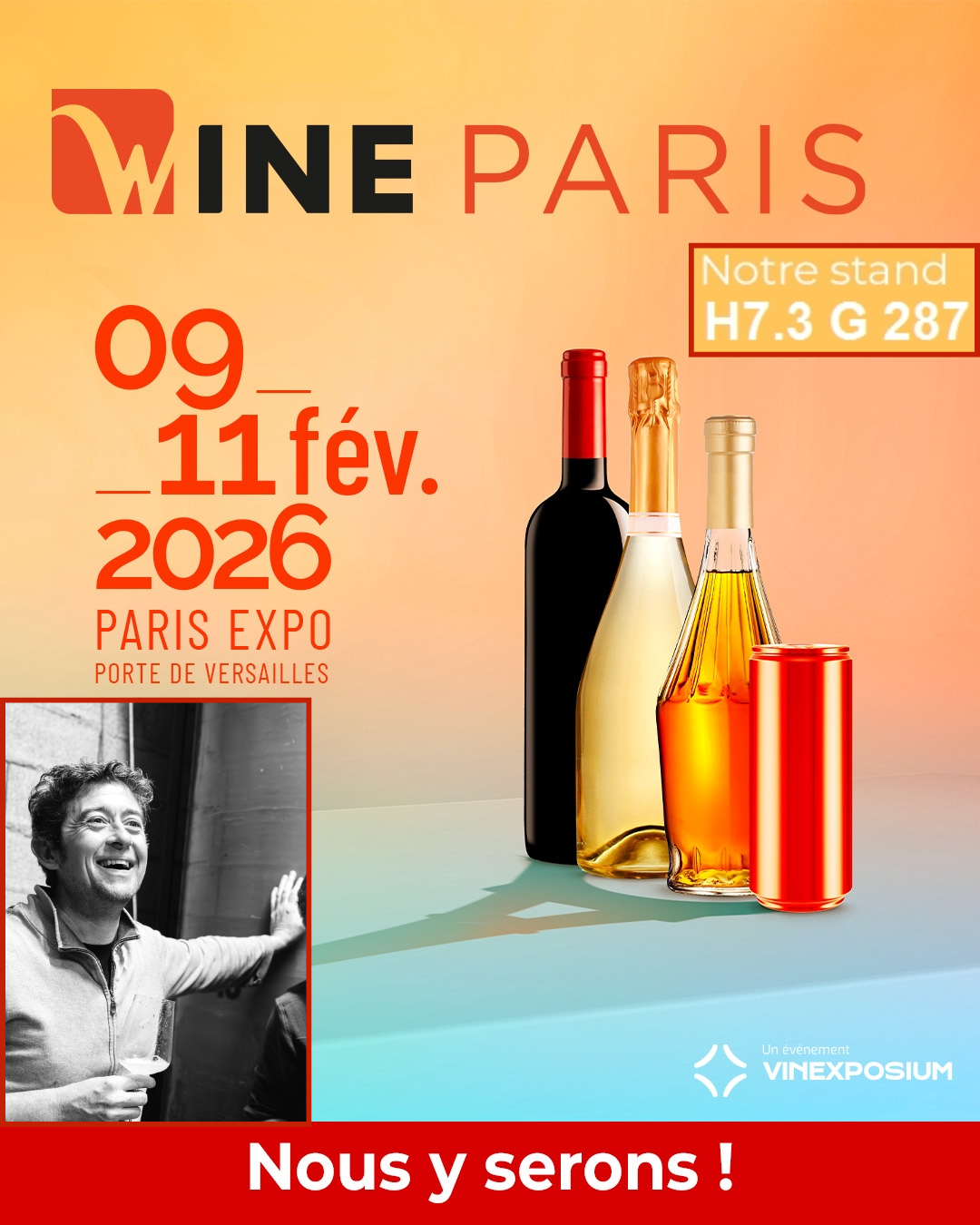 Salon Wine Paris 2026 à Paris, Parc des Expositions, Porte de Versailles